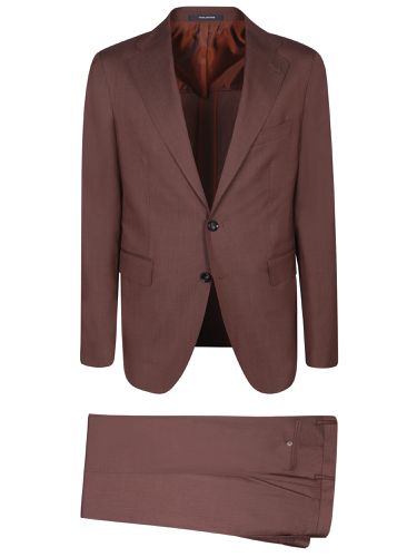 Tagliatore Vesuvio Brown Suit - Tagliatore - Modalova