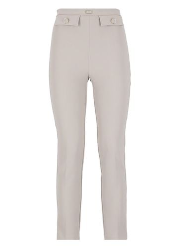 Elisabetta Franchi Crepe Trousers - Elisabetta Franchi - Modalova