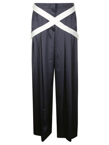 J. W. Anderson Crossover Strap Wide Leg Trousers - J.W. Anderson - Modalova