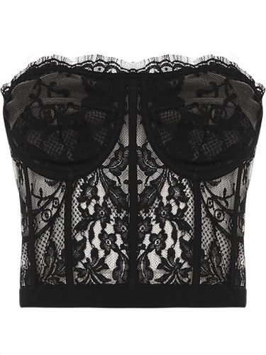 Alexander McQueen Lace Corset Top - Alexander McQueen - Modalova