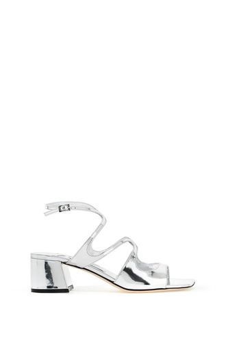 Metallic Leather Azilia 45 - Jimmy Choo - Modalova