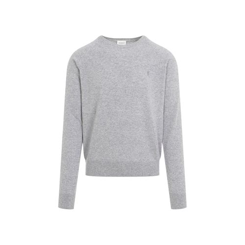 Cassandre Crewneck Jumper - Saint Laurent - Modalova