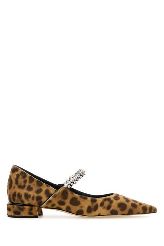 Printed Calf Hair Bing Ballerinas - Jimmy Choo - Modalova