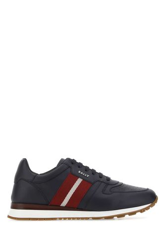 Bally Blue Leather Astel Sneakers - Bally - Modalova