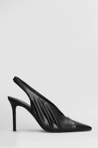 Courrèges Pumps In Black Leather - Courrèges - Modalova