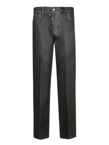 Garment-dyed Straight Leg Jeans - Dsquared2 - Modalova