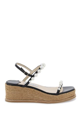 Amatuus 60 Wedge And Pearl Sandals - Jimmy Choo - Modalova