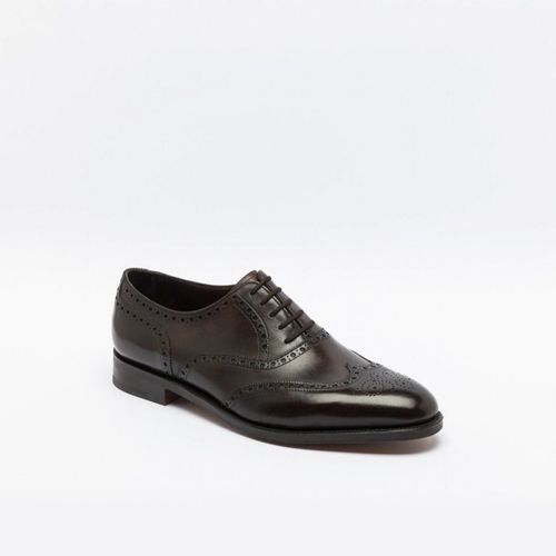 Stowey Dark Brown Museum Calf Oxford Shoe - John Lobb - Modalova