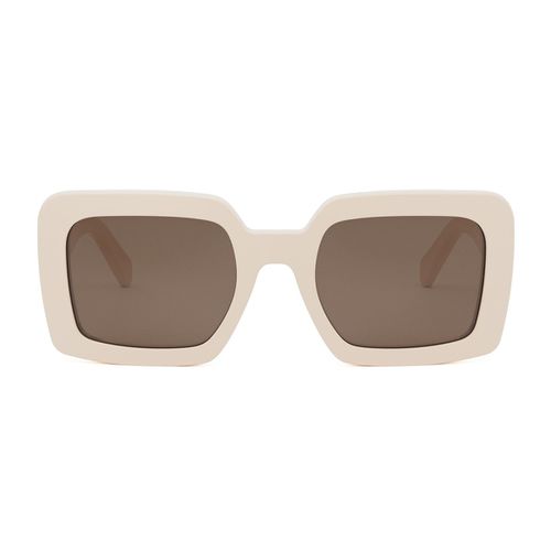 Cl40304u Triomphe 25e Ivory Sunglasses - Celine - Modalova