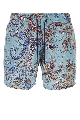 Etro Paisley-printed Swim Shorts - Etro - Modalova