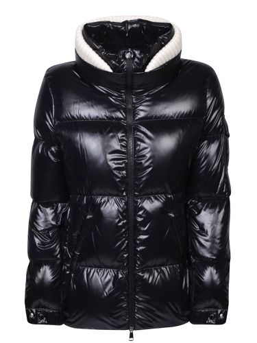 Black Vistule Short Down Jacket - Moncler - Modalova