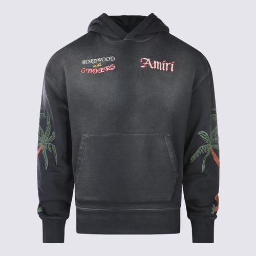 AMIRI Black Cotton Sweatshirt - AMIRI - Modalova
