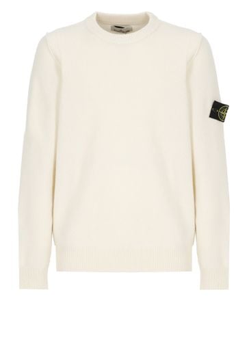 Stone Island Sweater With Logo - Stone Island - Modalova