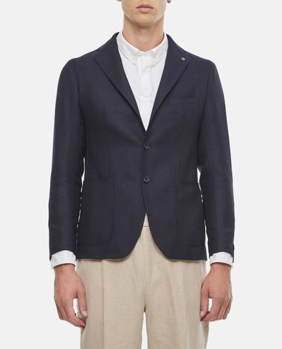 Notched-lapels Single-breasted Blazer - Tagliatore 0205 - Modalova