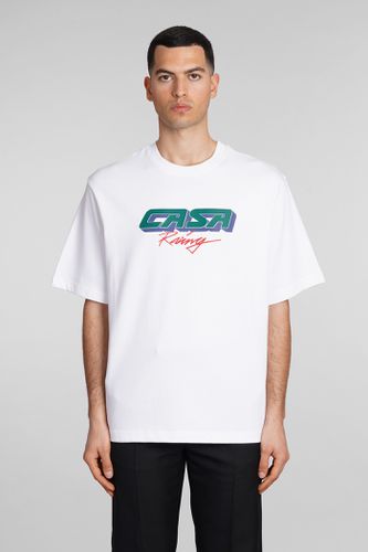 Casablanca T-shirt In White Cotton - Casablanca - Modalova