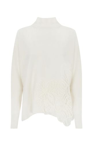 D. Exterior Turtleneck With Floral Embroidery - D.Exterior - Modalova