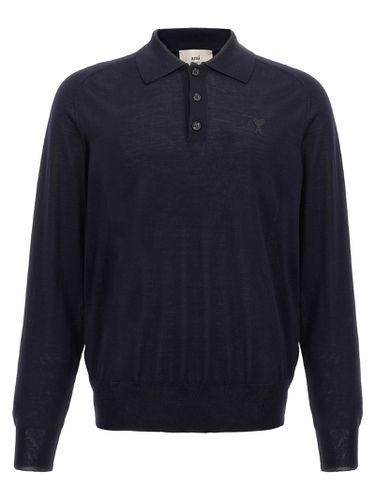 Ami De Coeur Polo Shirt - Ami Alexandre Mattiussi - Modalova