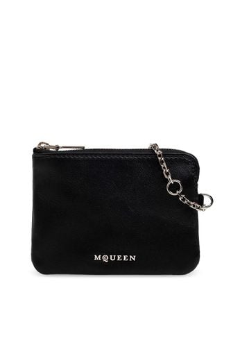 Logo Palque Chain-detailed Wallet - Alexander McQueen - Modalova