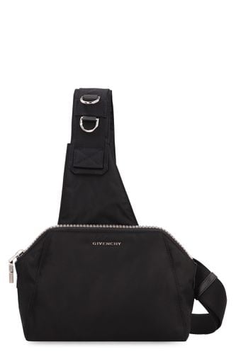 Antigona Nylon And Leather Bag - Givenchy - Modalova