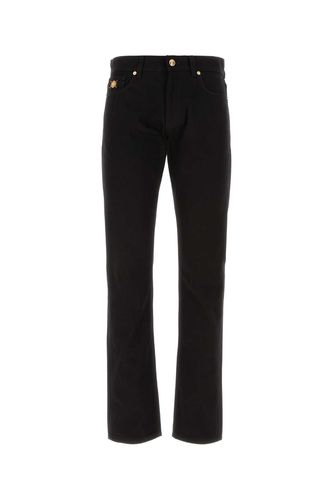 Versace Black Denim Jeans - Versace - Modalova