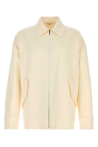 Ivory Wool Blend Shirt - Valentino Garavani - Modalova