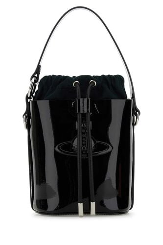 Black Leather Daisy Bucket Bag - Vivienne Westwood - Modalova