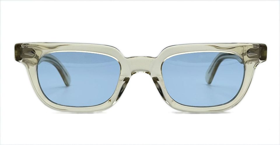 T-man - Champagne / Light Blue Sunglasses - Julius Tart Optical - Modalova