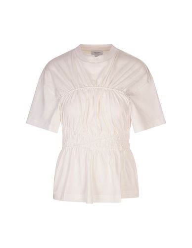 Optic Ruffle T-shirt - Alexander McQueen - Modalova