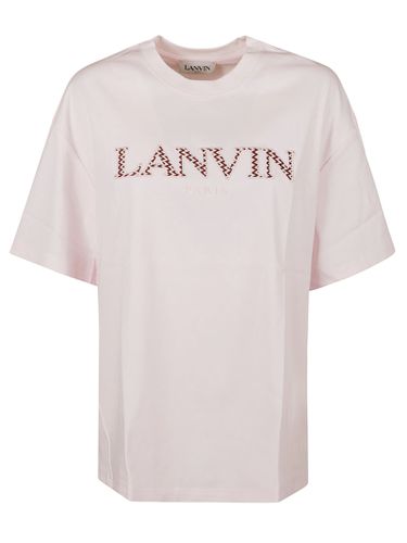 Lanvin Logo Chest T-shirt - Lanvin - Modalova