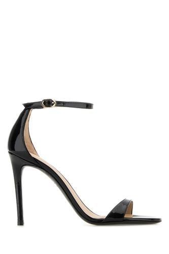 Black Leather Nudist Sandals - Stuart Weitzman - Modalova