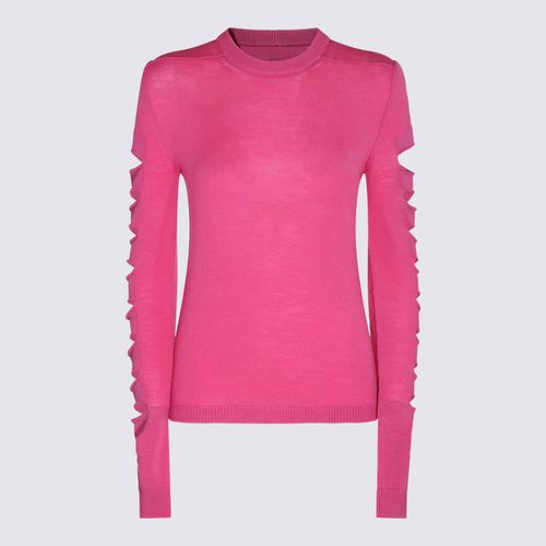 Hot Pink Virgin Wool And Cotton Blend Sweater - Rick Owens - Modalova