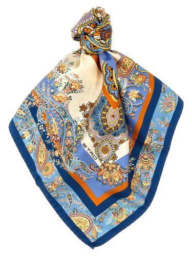 Etro Printed Silk Scarf - Etro - Modalova