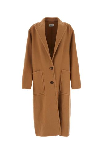 Bally Camel Wool Blend Coat - Bally - Modalova