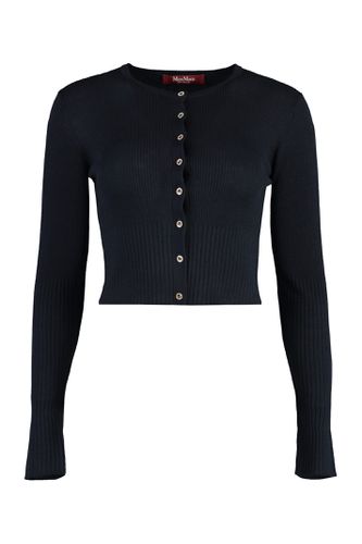 Feriale Wool And Silk Cardigan - Max Mara Studio - Modalova