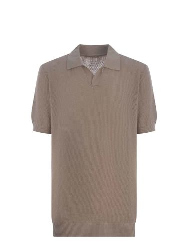 Polo Shirt Made Of Cotton Thread - Tagliatore - Modalova