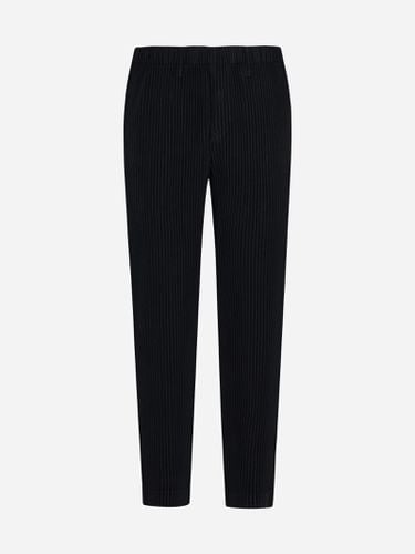 Pleated Fabric Trousers - Homme Plissé Issey Miyake - Modalova