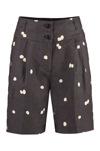 Polka-dot Cotton Bermuda-shorts - Aspesi - Modalova