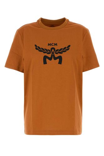 MCM Orange Cotton T-shirt - MCM - Modalova