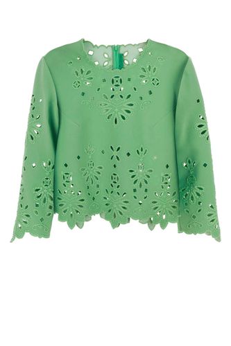 Green Viscose Blend Blouse - Ermanno Scervino - Modalova