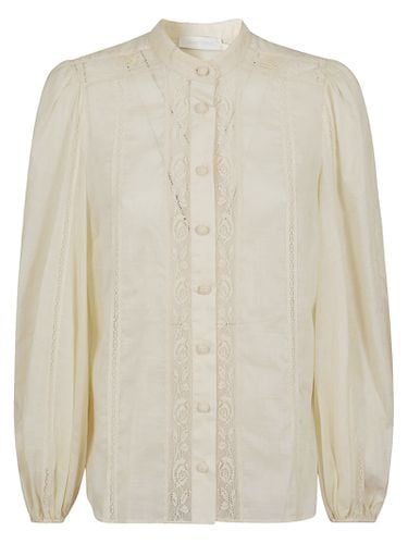 Zimmermann Halliday Lace Trim Shirt - Zimmermann - Modalova