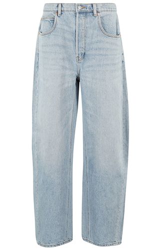 Oversized Rounded Low Rise Jean - Alexander Wang - Modalova