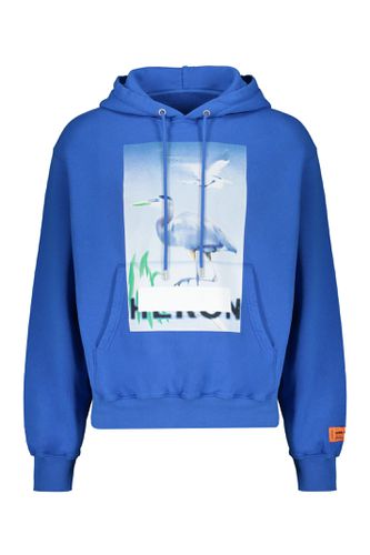 Printed Cotton Sweatshirt - HERON PRESTON - Modalova