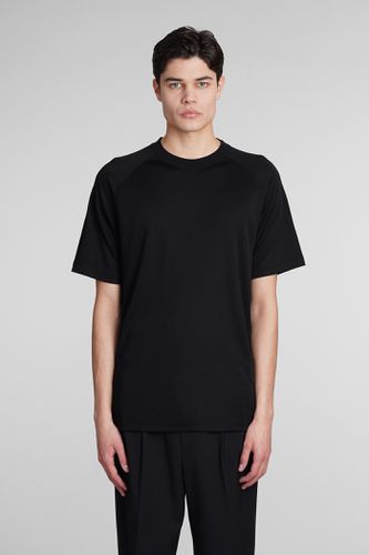Zegna T-shirt In Black Wool - Zegna - Modalova