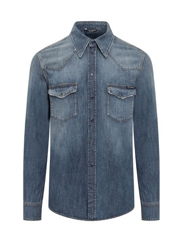 Dolce & Gabbana Denim Shirt - Dolce & Gabbana - Modalova