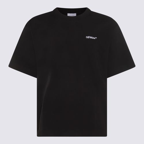 Off-White Black Cotton T-shirt - Off-White - Modalova