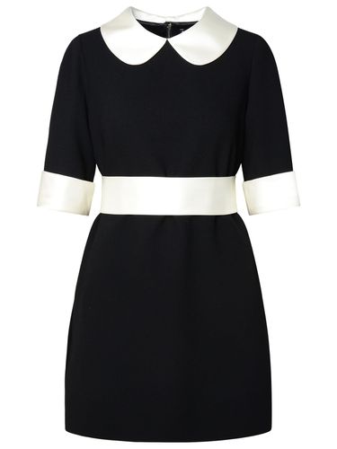 Black Virgin Wool Blend Dress - Dolce & Gabbana - Modalova