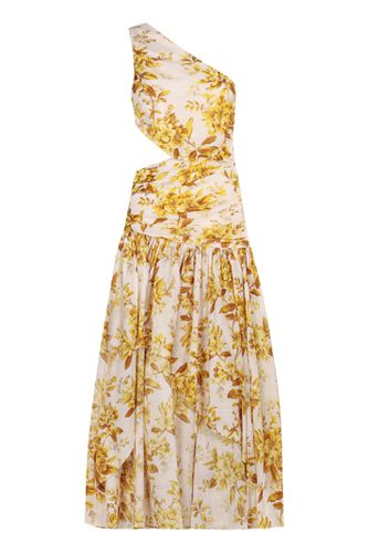 Zimmermann Golden Asymmetric Dress - Zimmermann - Modalova