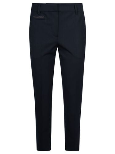 Regular Fit Plain Trousers - Brunello Cucinelli - Modalova