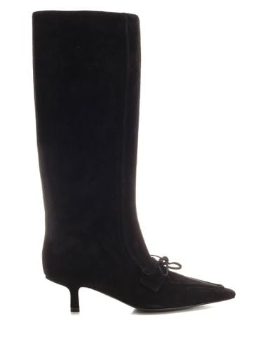 Burberry storm Black Suede Boots - Burberry - Modalova