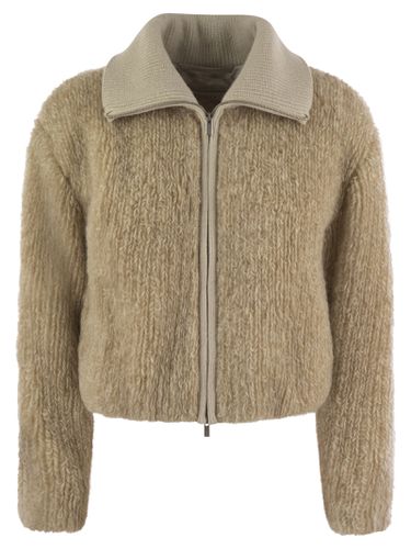 Mohair, Camel And Wool Jacket - Peserico - Modalova